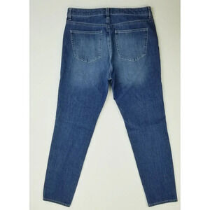 Uniqlo 30X27 Women's Skinny Tapered High Rise Ultra Stretch Blue Denim Jeans
